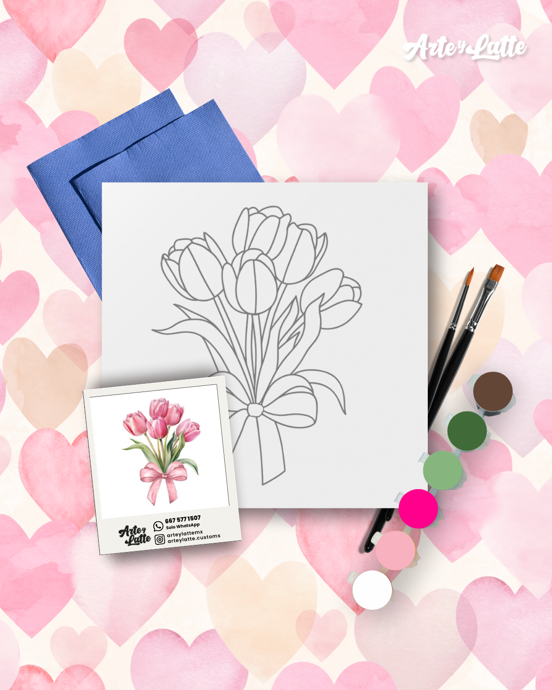 Kit Tulipanes con Moño