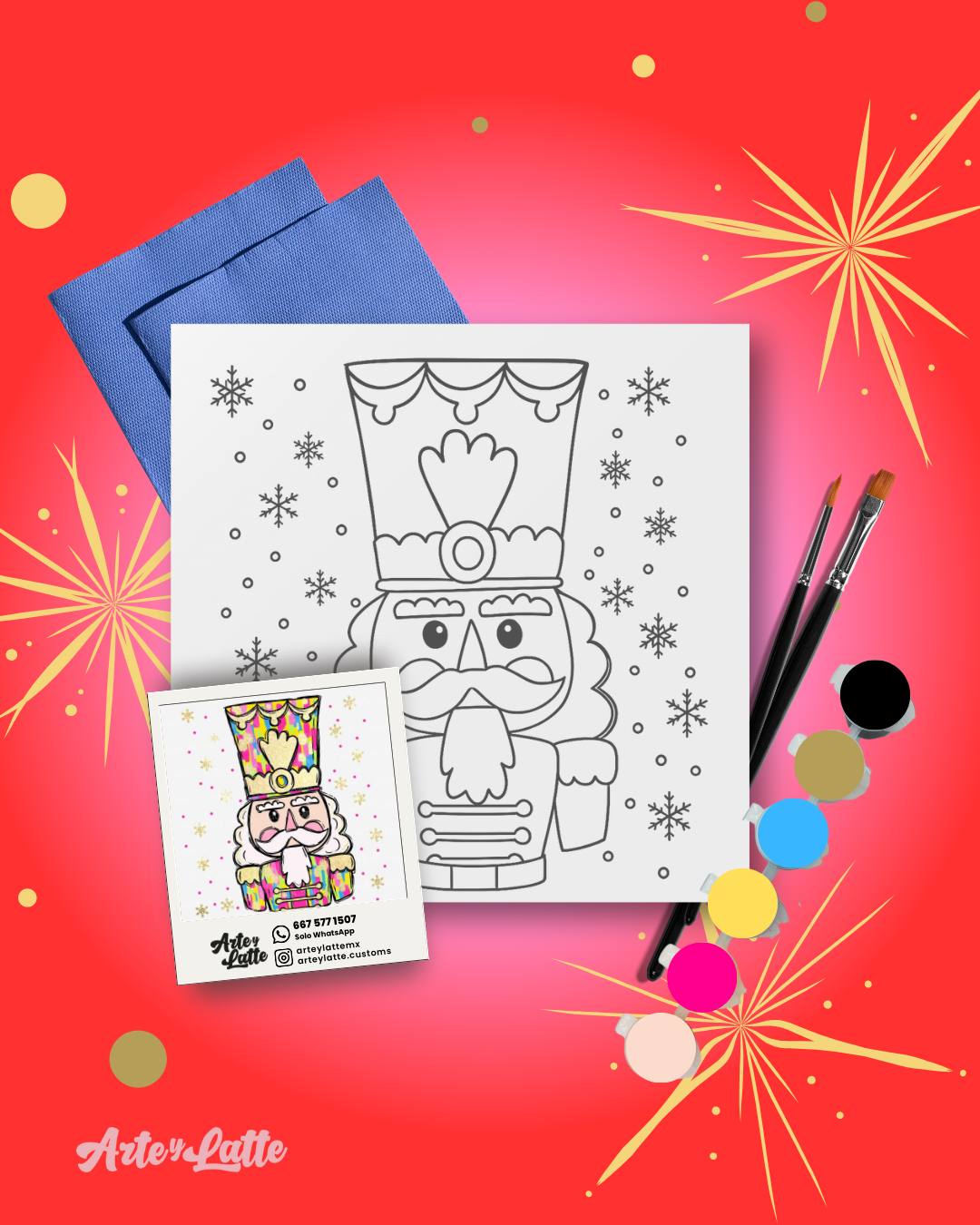 Kit Cascanueces Colorido